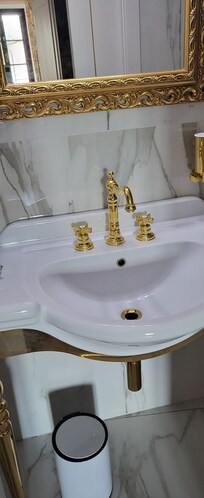 Salle de bain bling bling