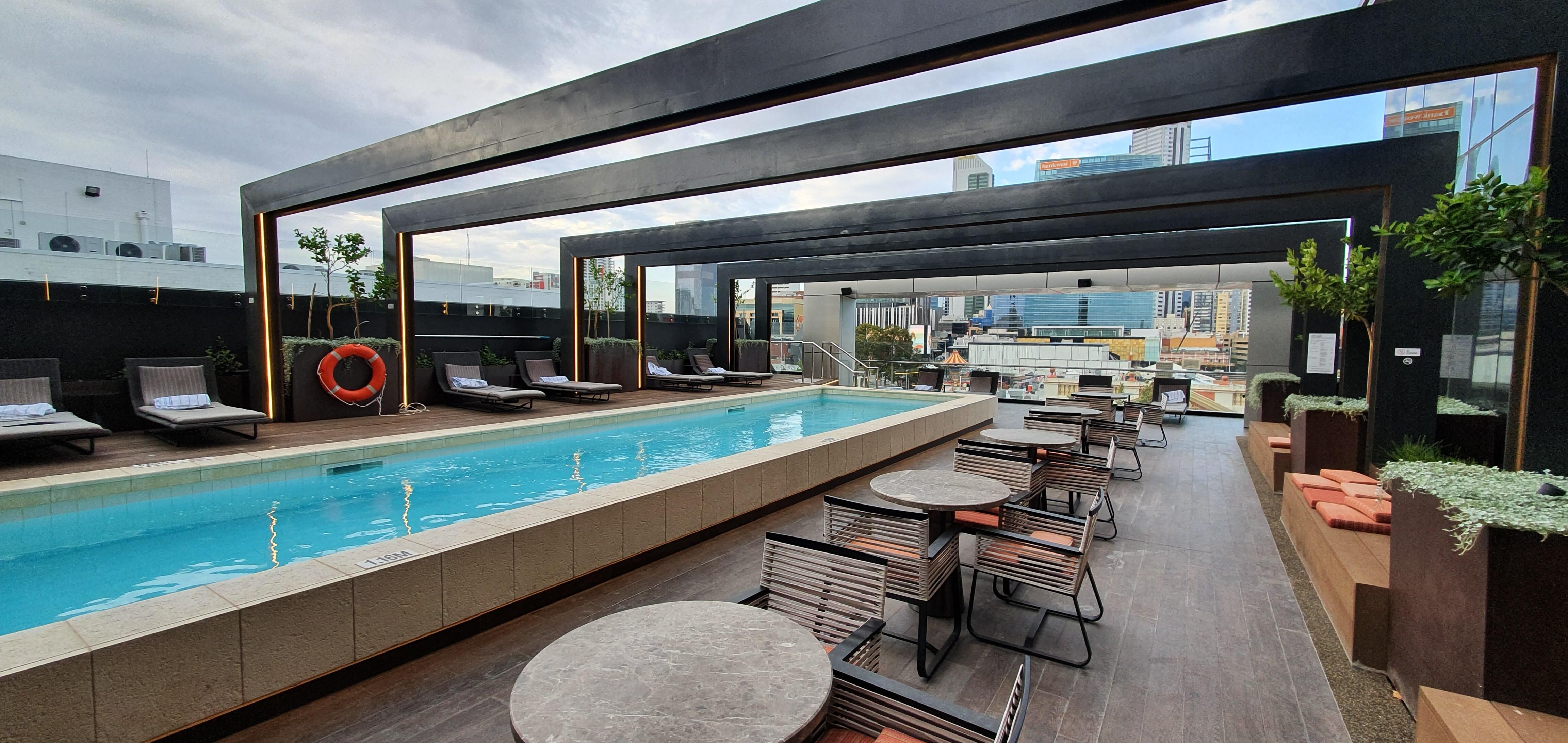 Open sky pool