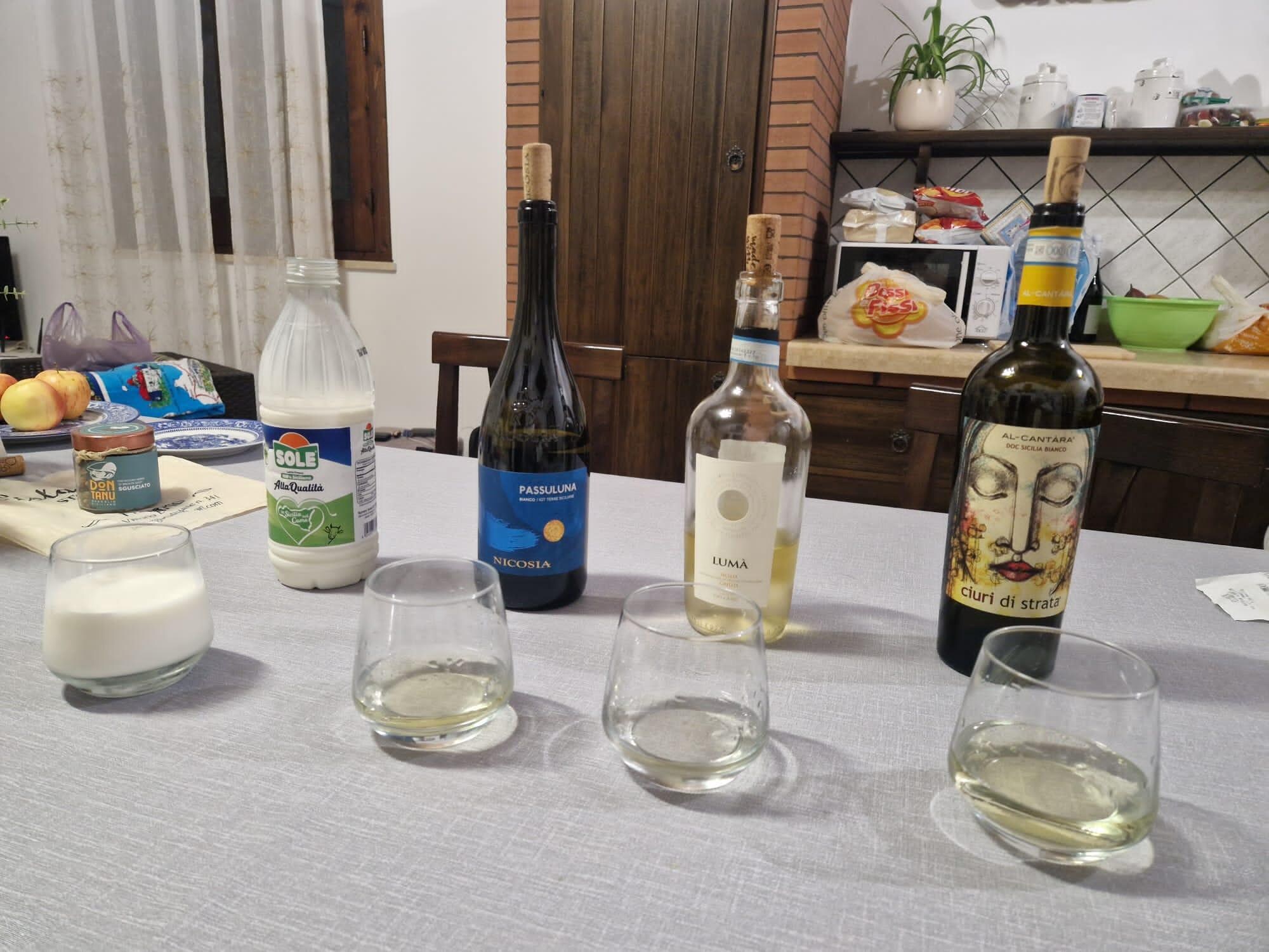 Our own wine tasting!