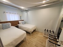 Our girls shared this room
While we took the sofa bed in the living room.
We stayed 2 nights