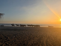 5 min walk from lovely beach