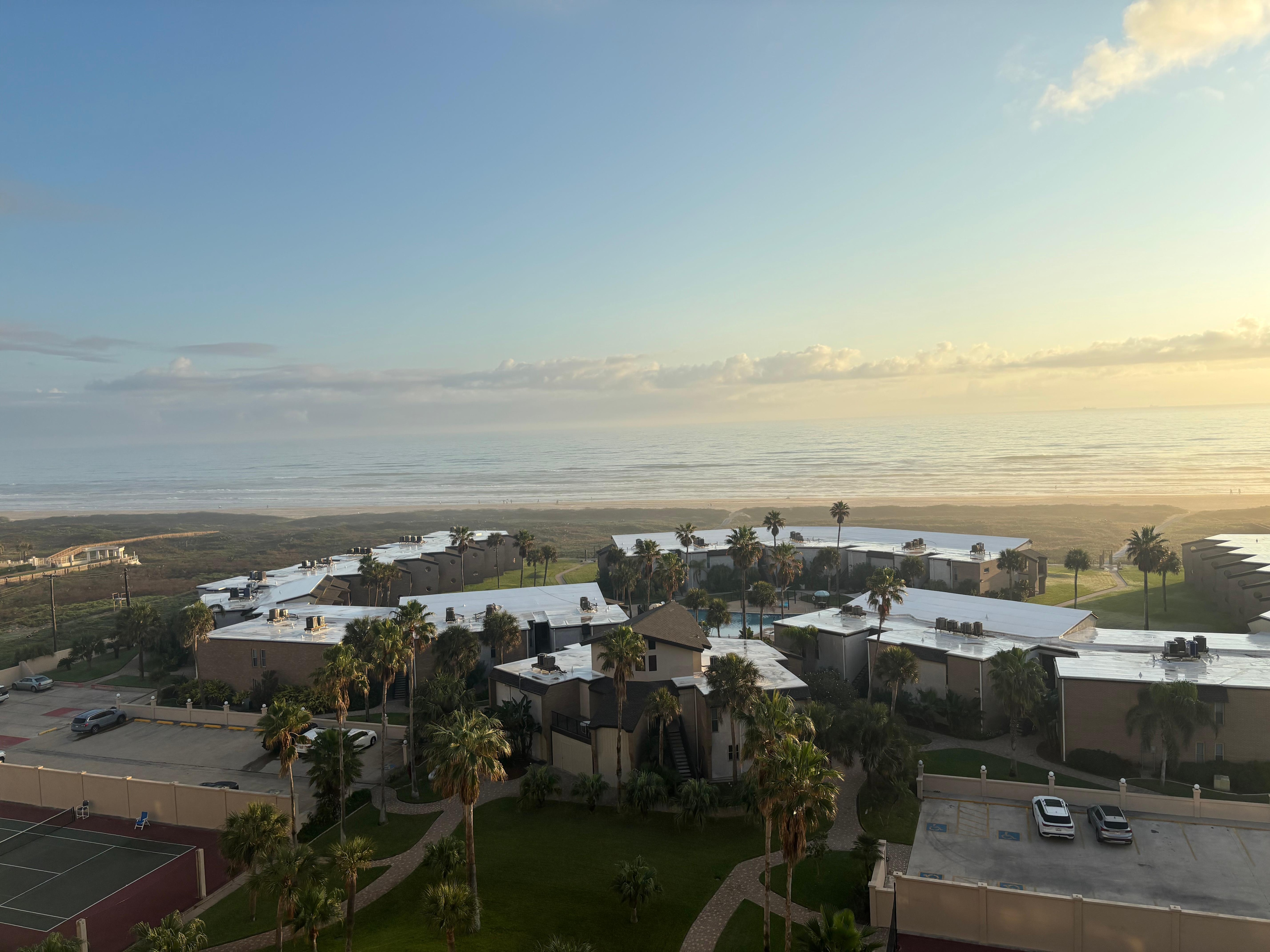 View from the balcony