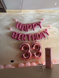 Room Decor for celebrating