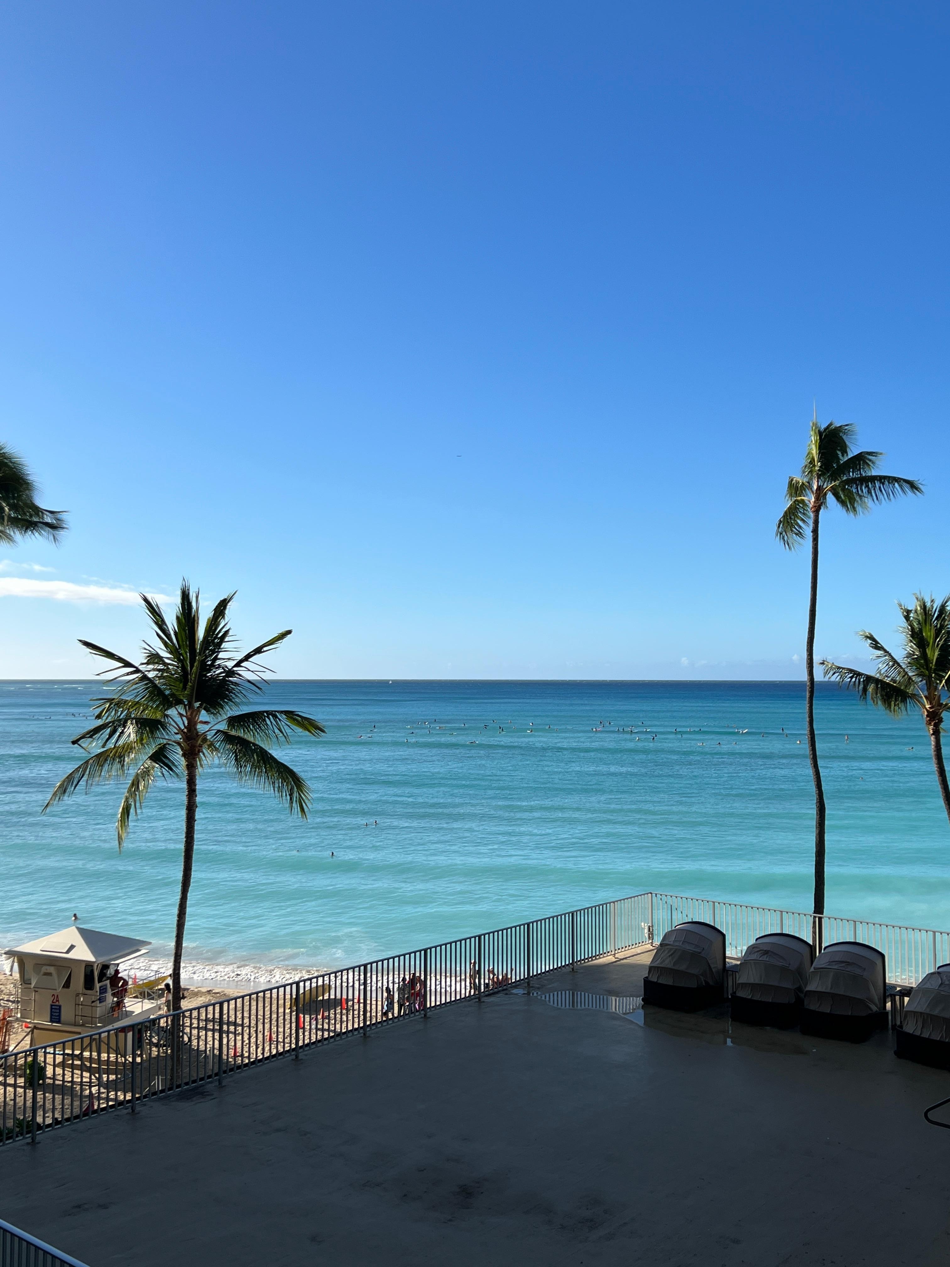 Room with partial ocean view 