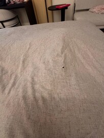 Hole in the middle of the sheet