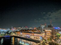 Night view from rooftop