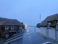 View from our room.. stormy!