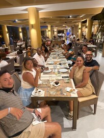 Delightful time at Steak House with family