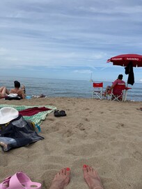 Beach walking distance