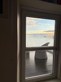 This is the view from the balcony – absolutely stunning! We loved waking up to this every day.