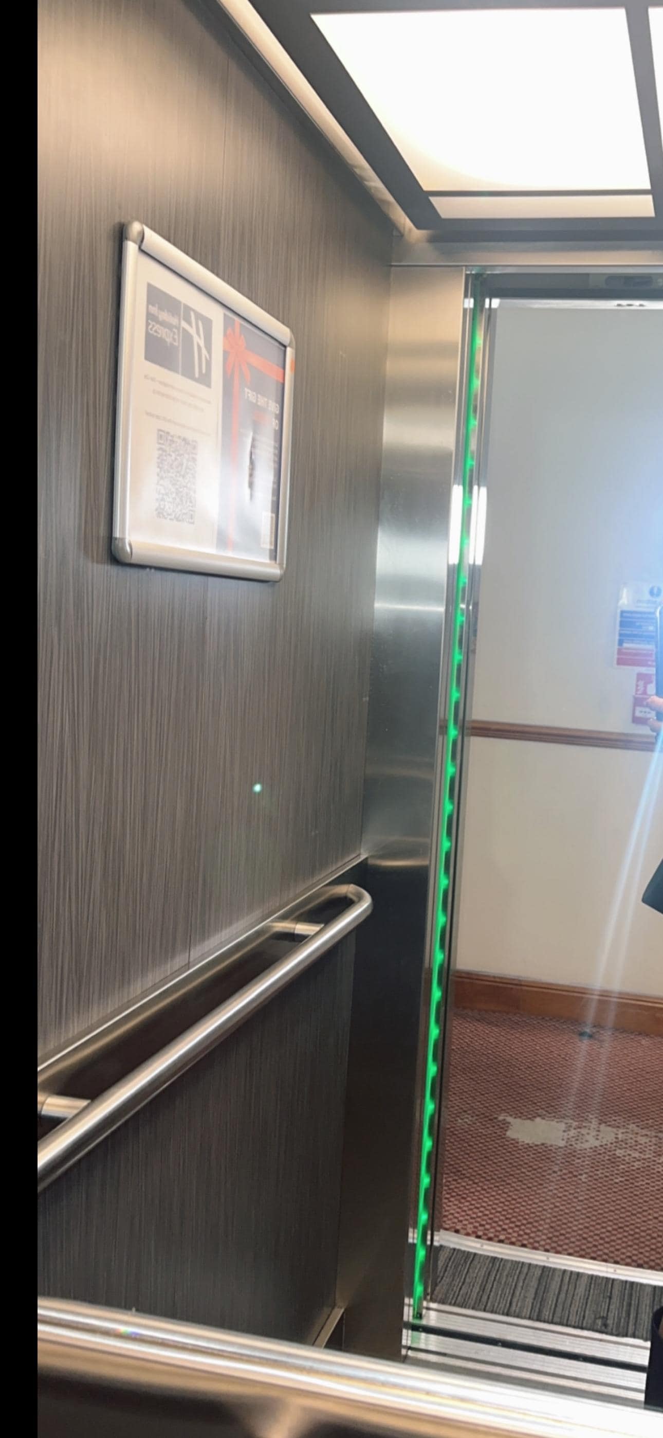 See frayed carpet - not a nice thing to see when you walk out of the elevator for the first time as u go to check into your room!! 