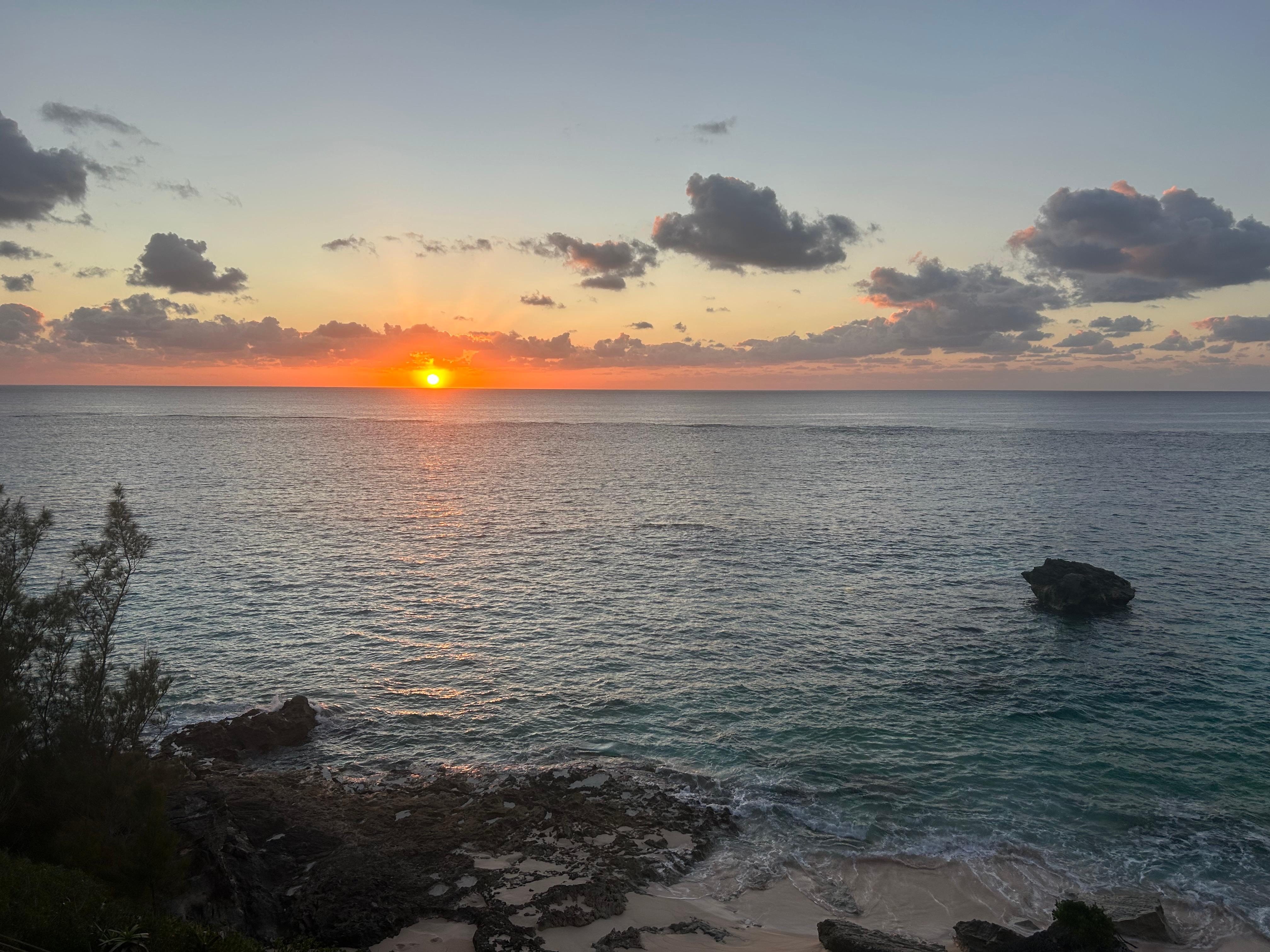 Sunrise View from our room