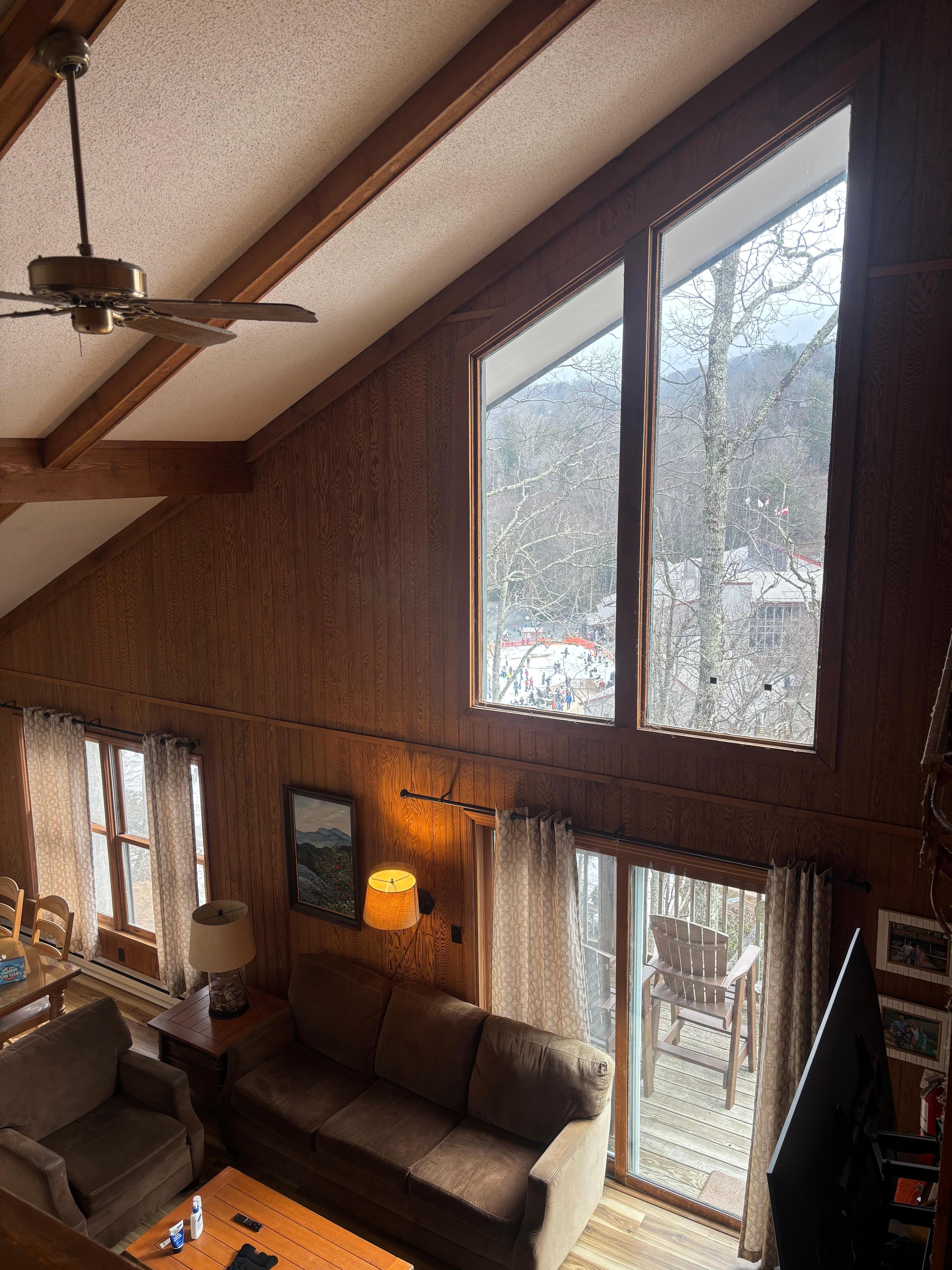 Beautiful view from the stairs 