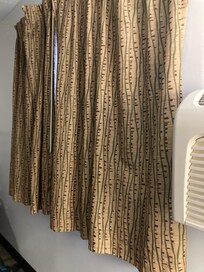 Old curtains