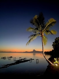 Sunset.