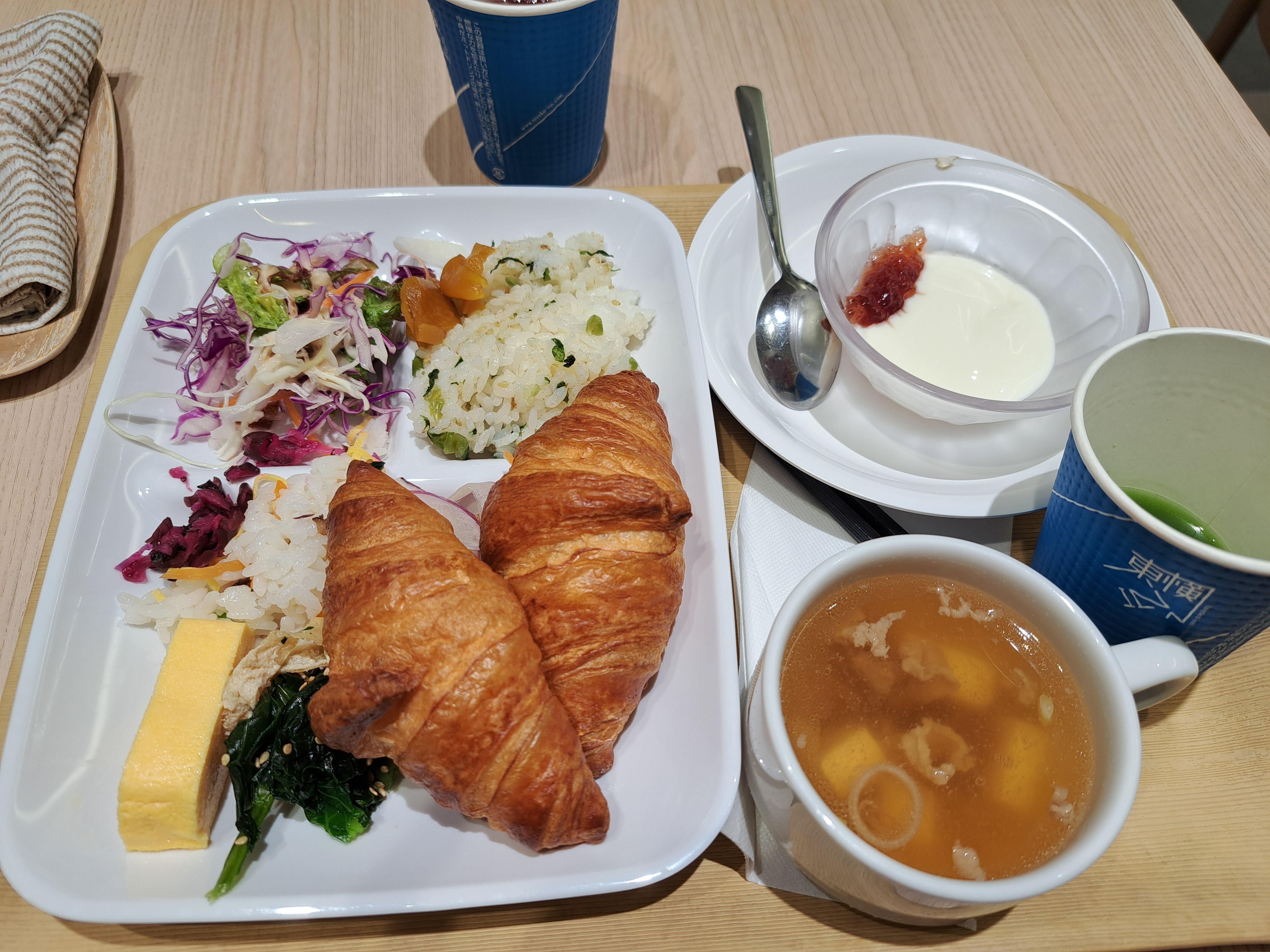 朝食1泊目