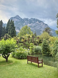 The exceptional gardens here make for true relaxation