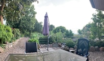 Terrassenblick