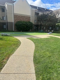 Corn hole And Shuffle Board And Tic Tac Toe Game