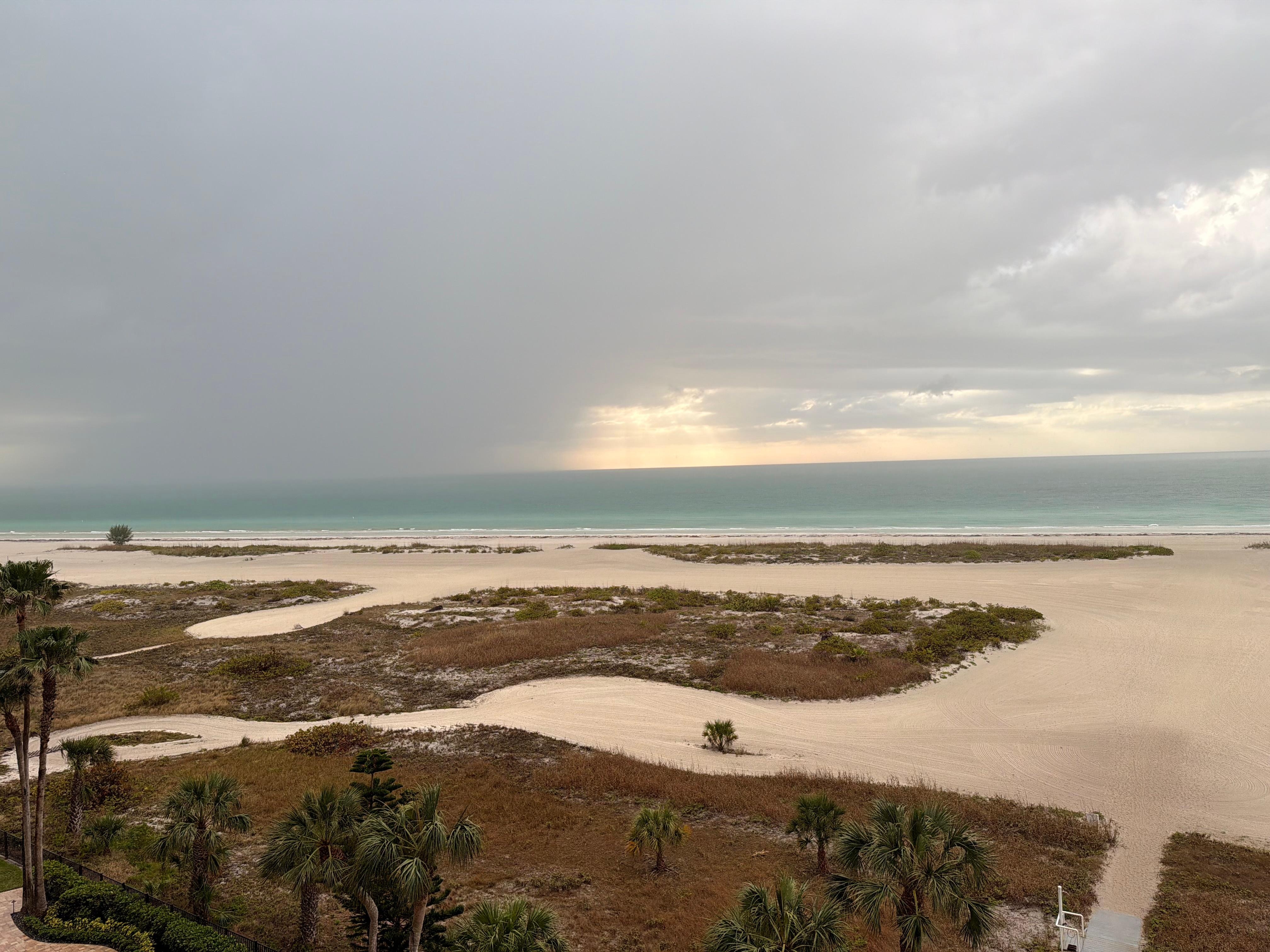 View from the balcony 