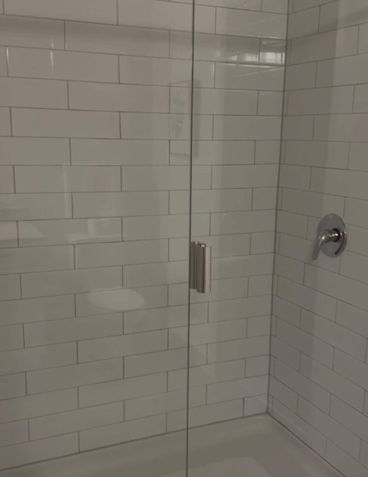 Walk in shower 