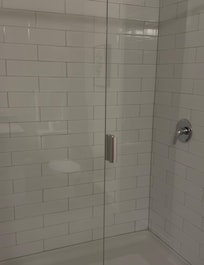 Walk in shower