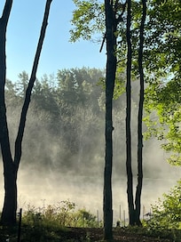 Morning fog on Eagle River