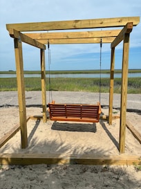 Hunting Island viewing area