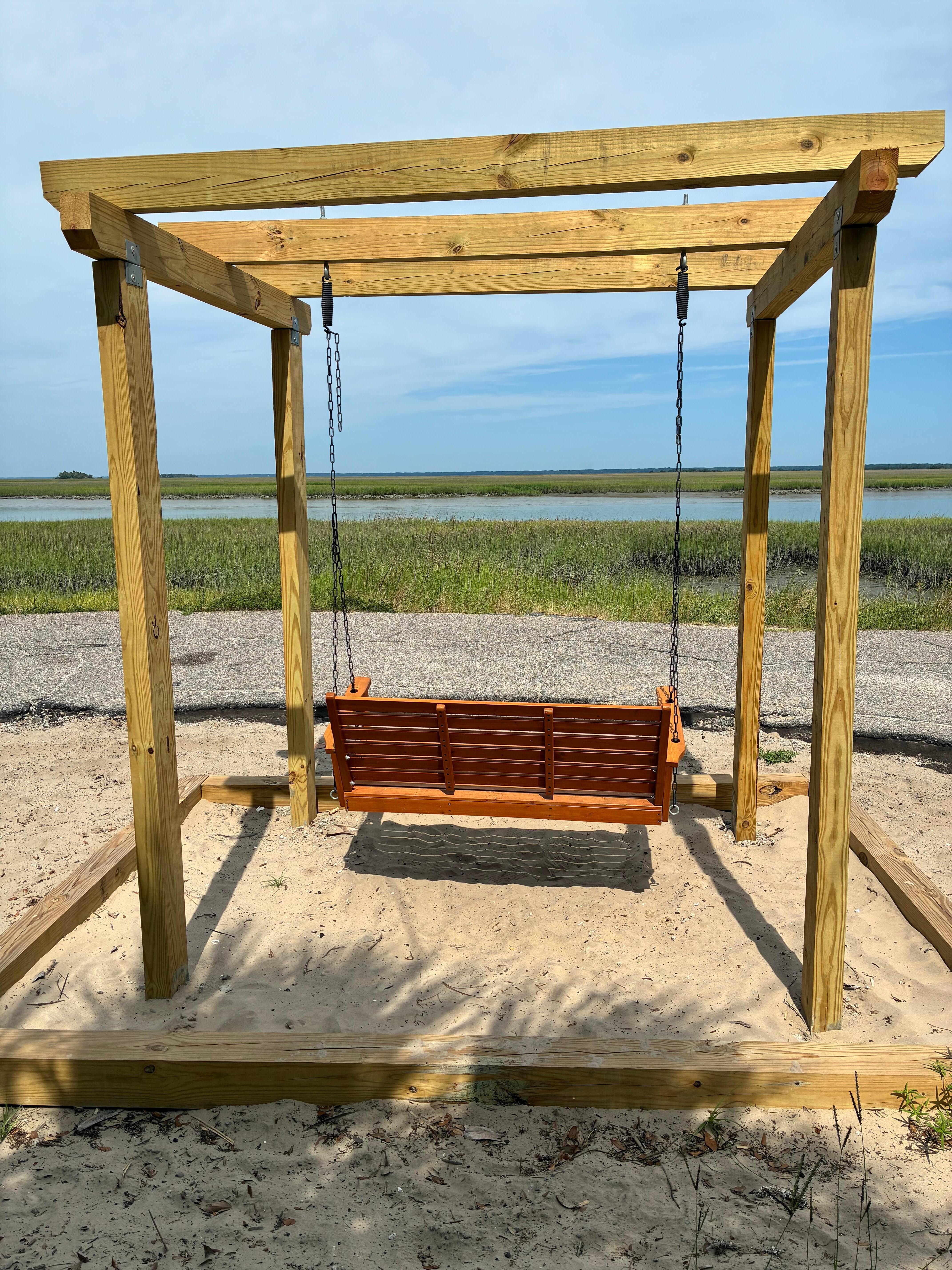 Hunting Island viewing area