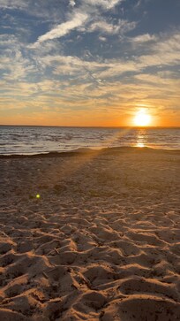Nearby sunset