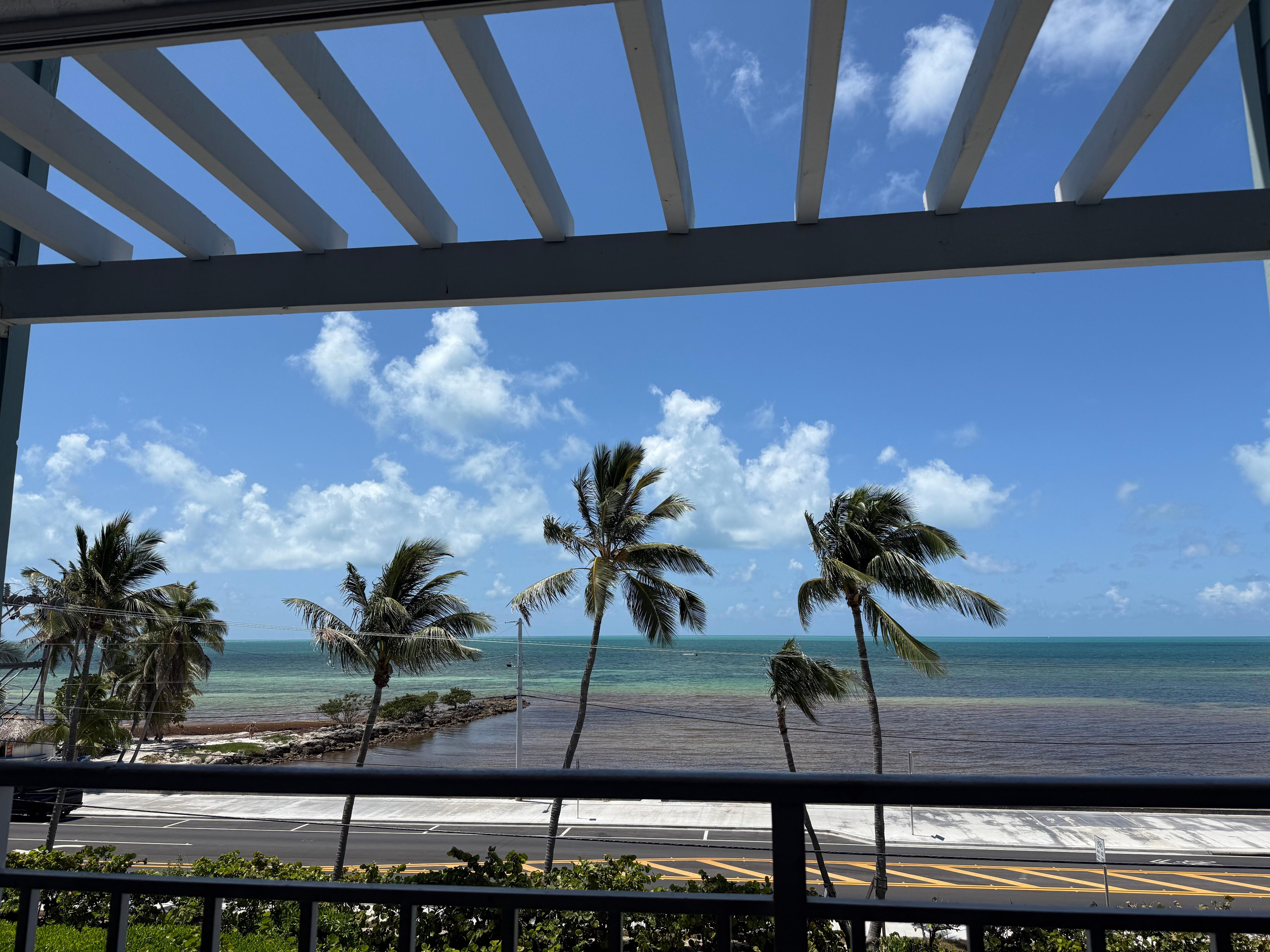 View from balcony