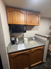 Tiny kitchen area was great