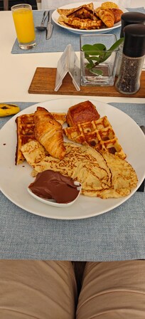 Süßes Frühstück (meine Auswahl vom Buffet)