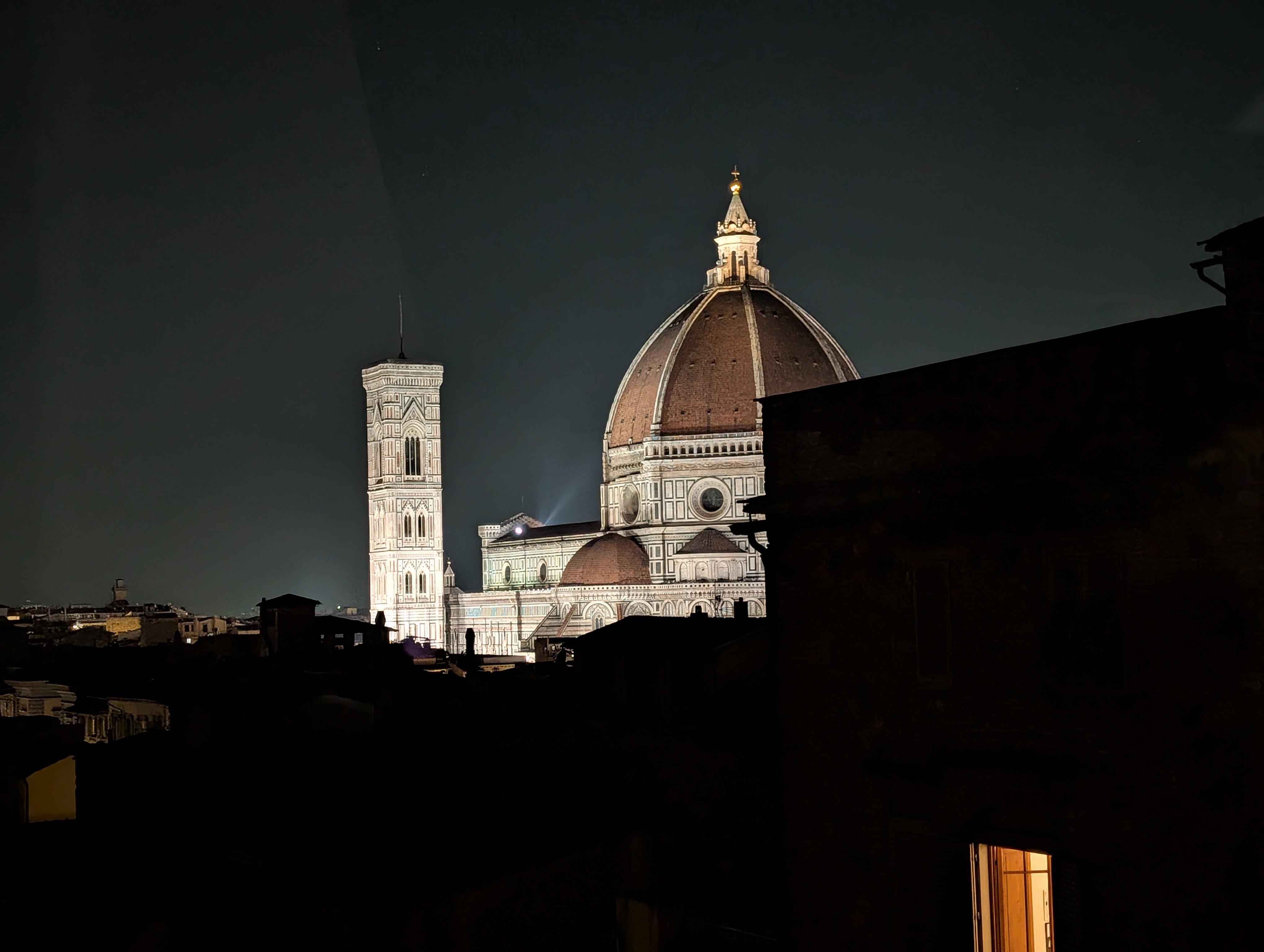 View from top floor living room