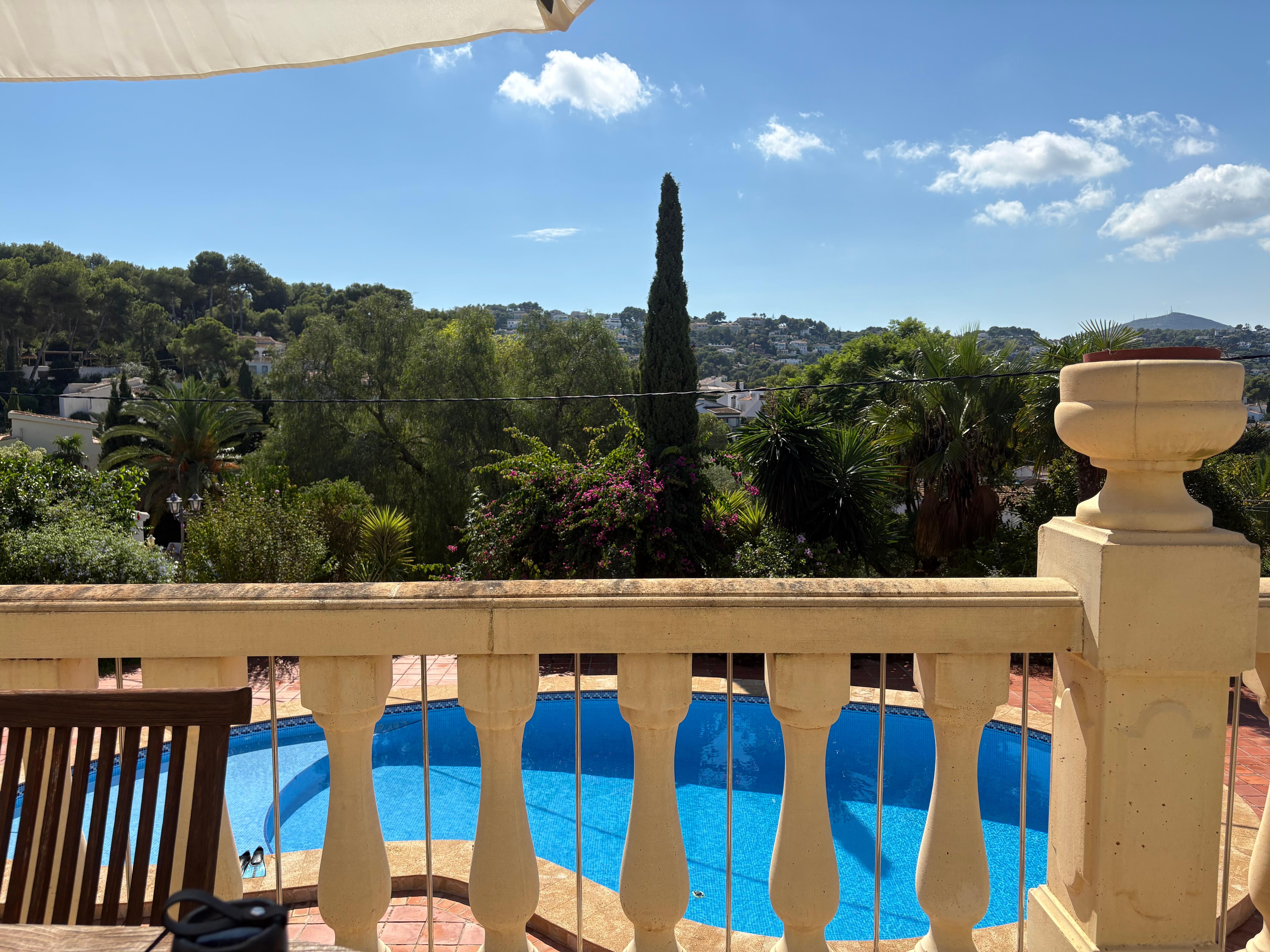 View from the balcony