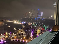 The view from our room was spectacular.