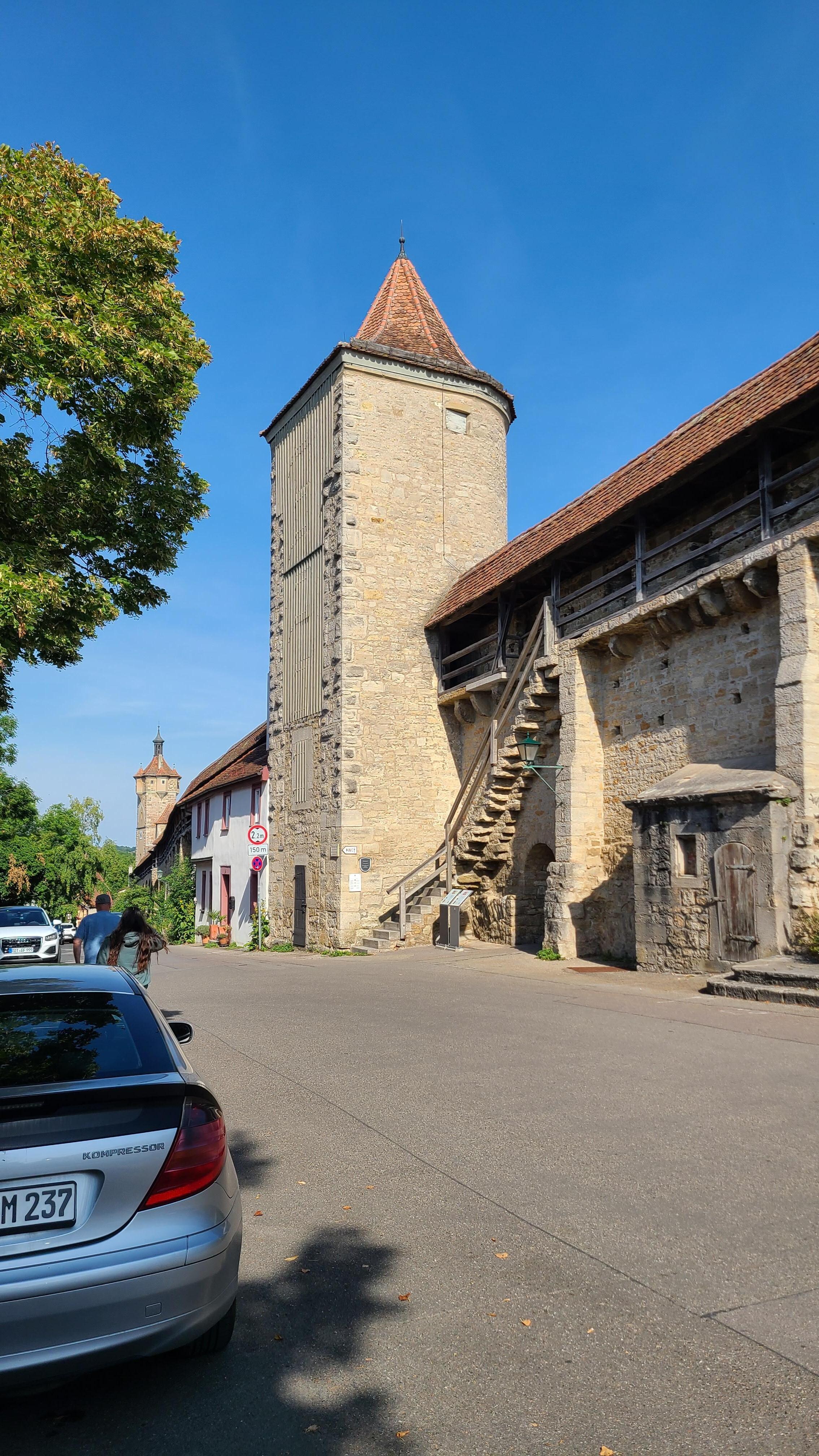 Powder Tower - access gate from P5 lot to hotel