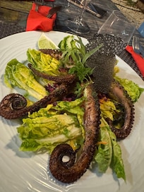 Un poule divin, merveilleusement tendre sans odeur de frais grillé à la perfection je merveilleusement suis régalé c’était une extase en bouche.