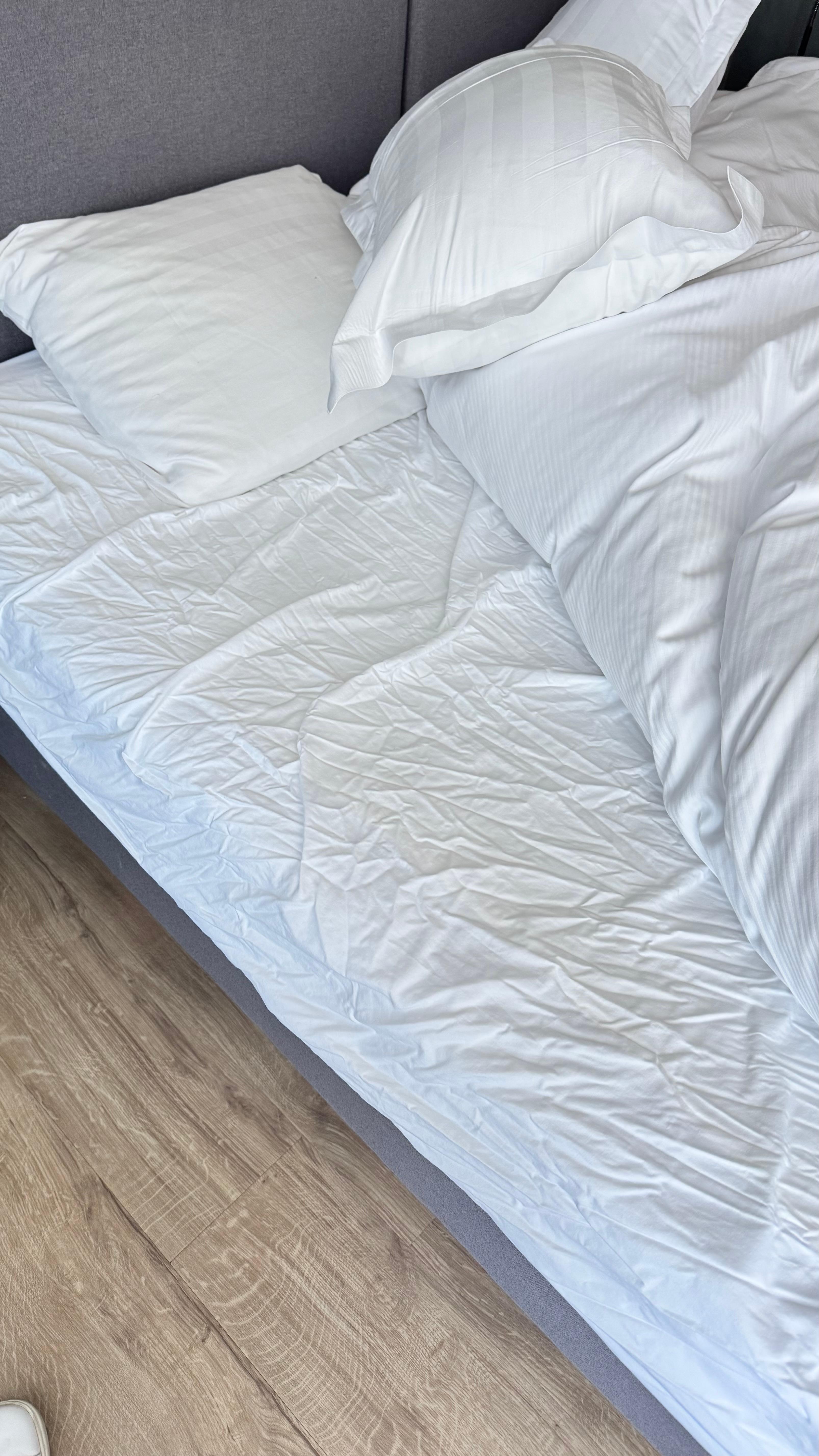 Bett war nicht frisch 