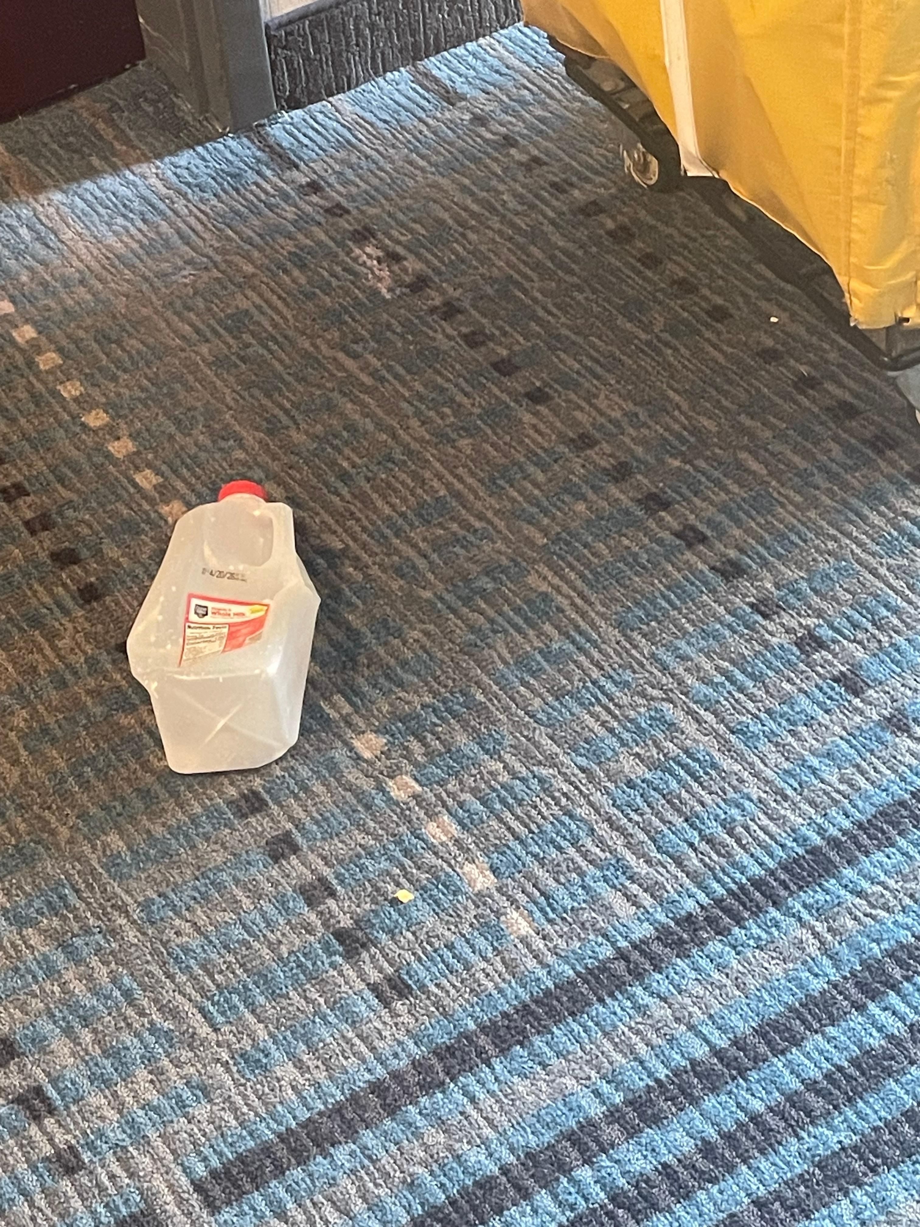 Here is the milk jug