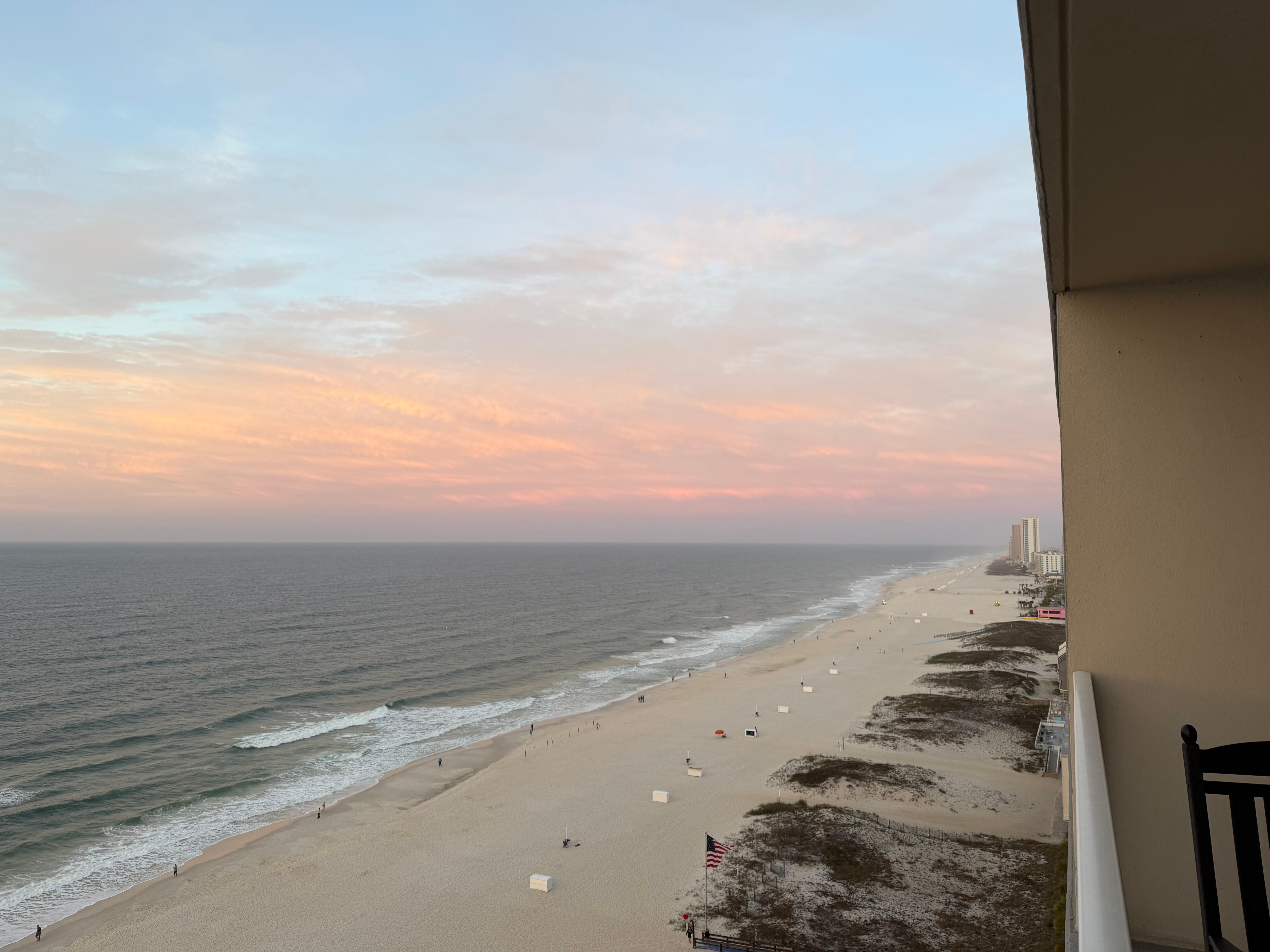 Neither does sunrise!