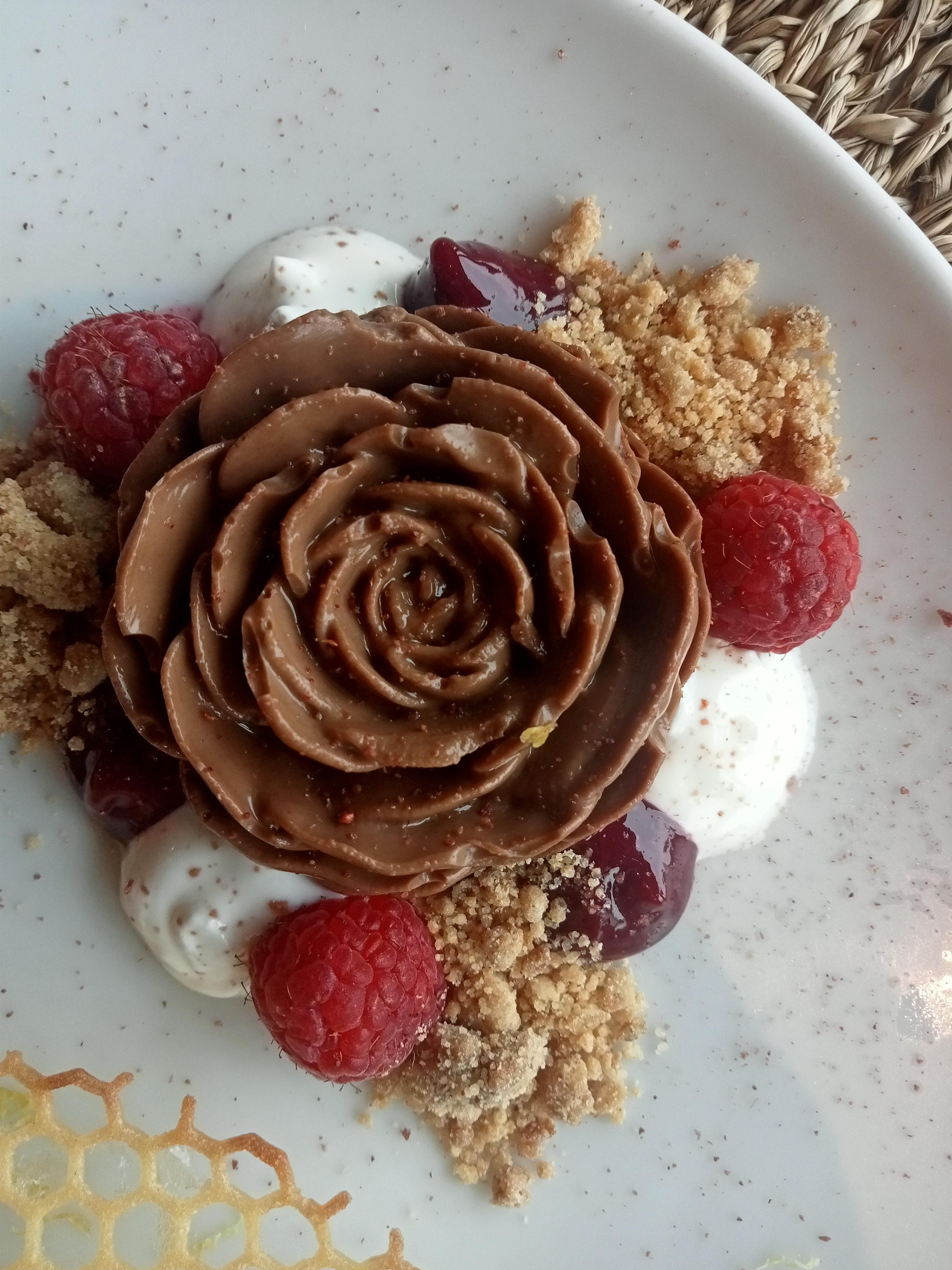 Panacotta de chocolate 