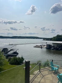 The view from the deck