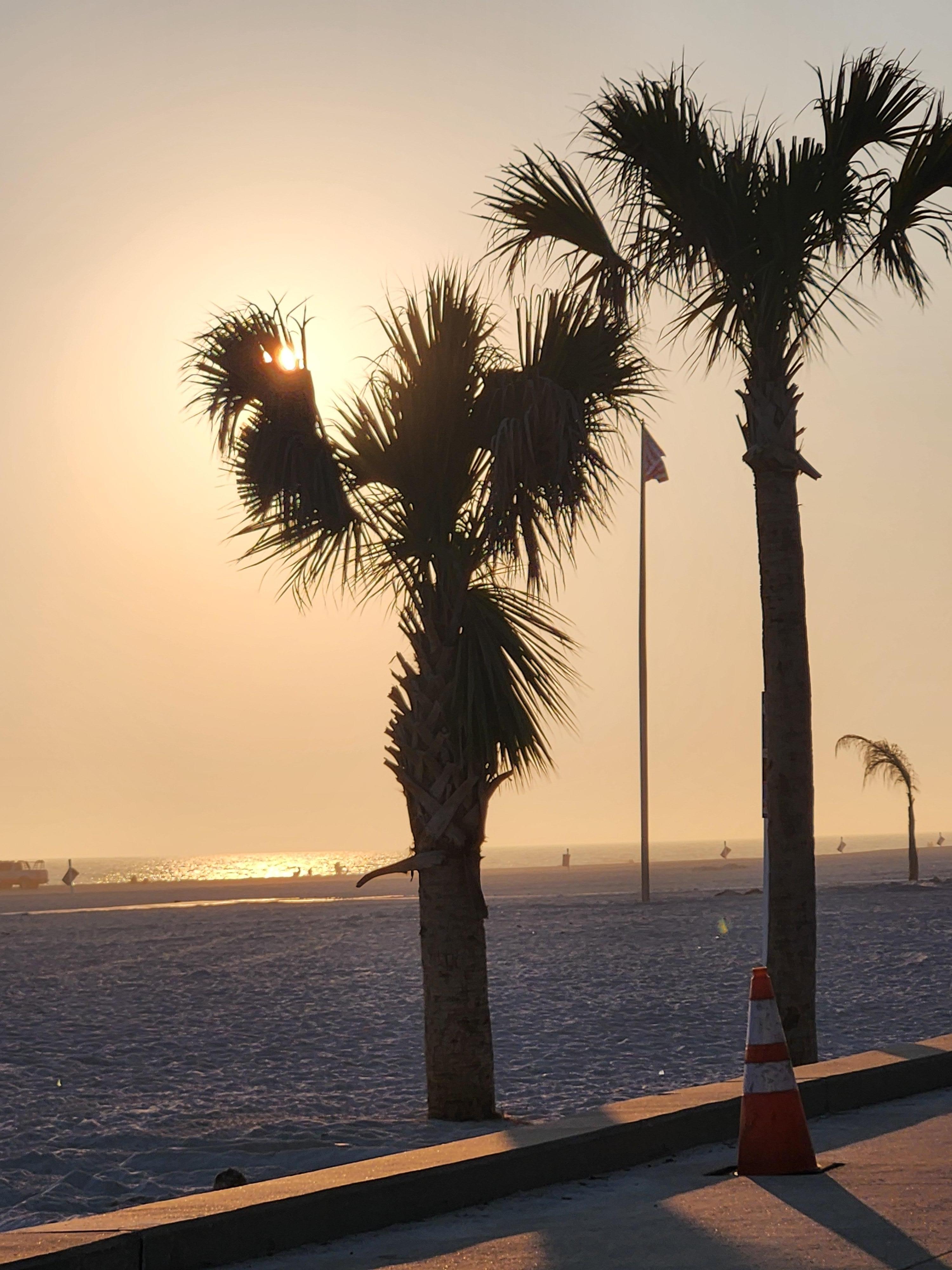 Beach late afternoon