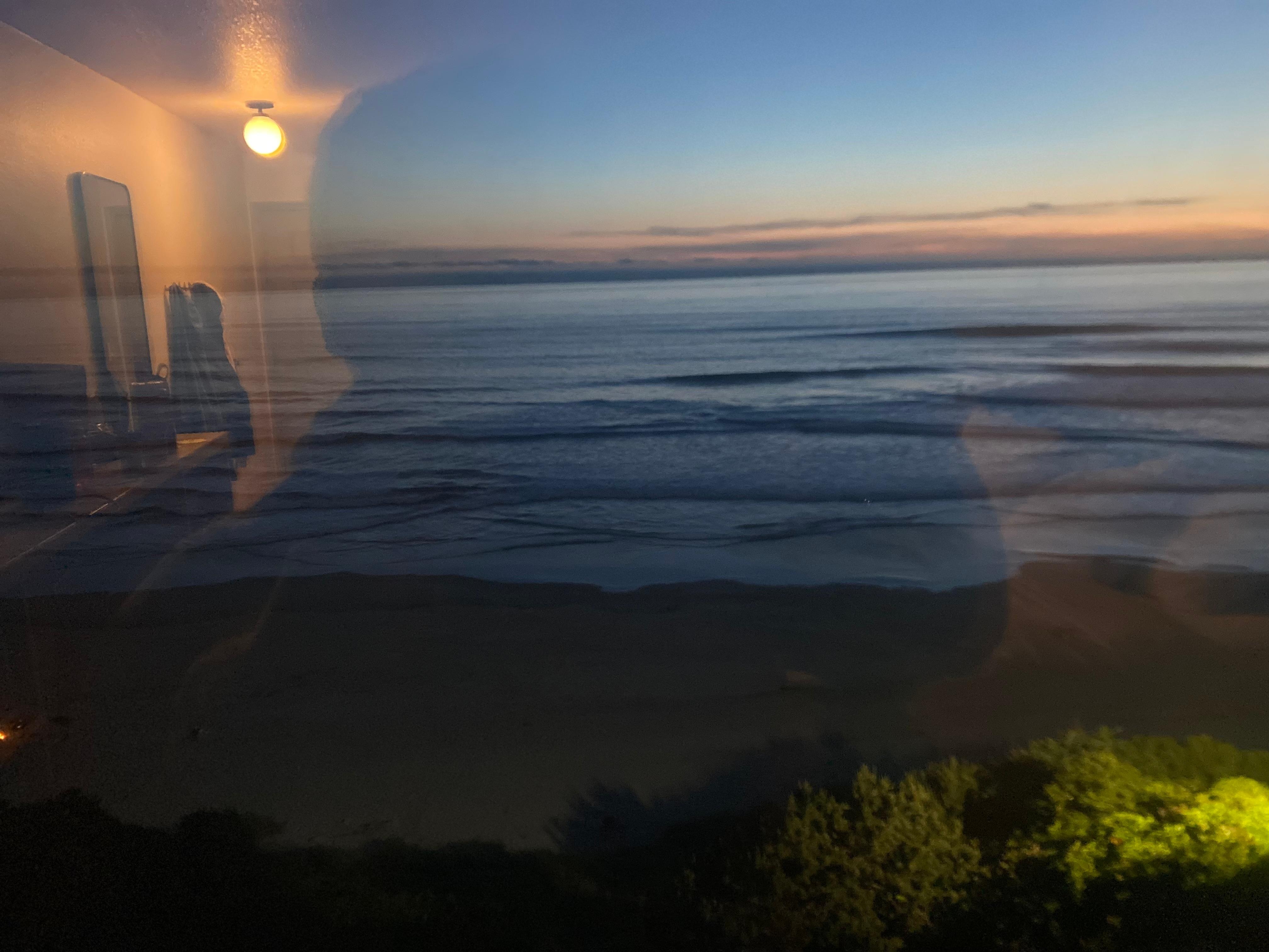 This was from the hotel room. Great for hanging out and enjoying a glass of wine.