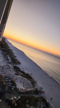 Sunrise balcony view