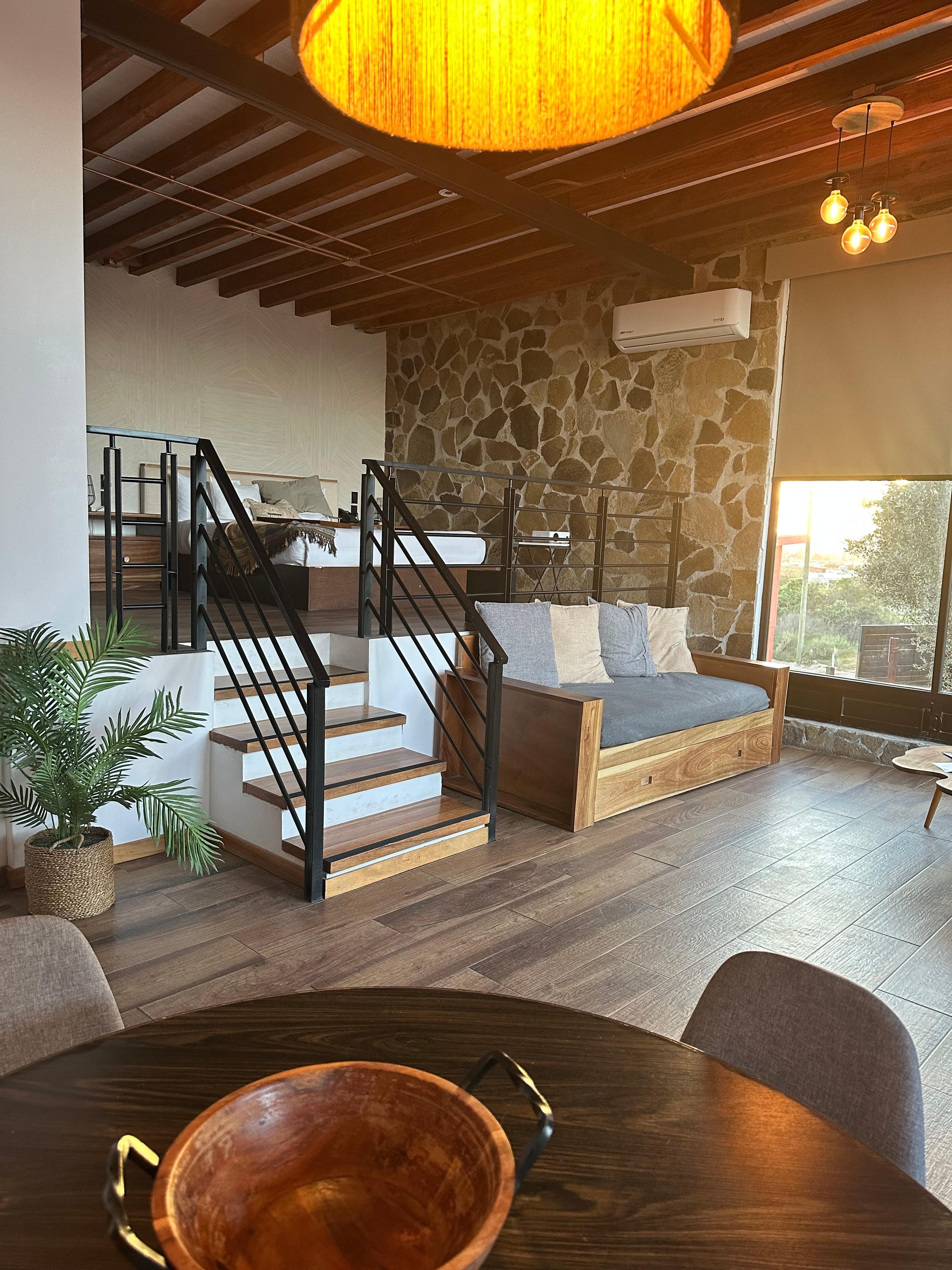 Loft cabin