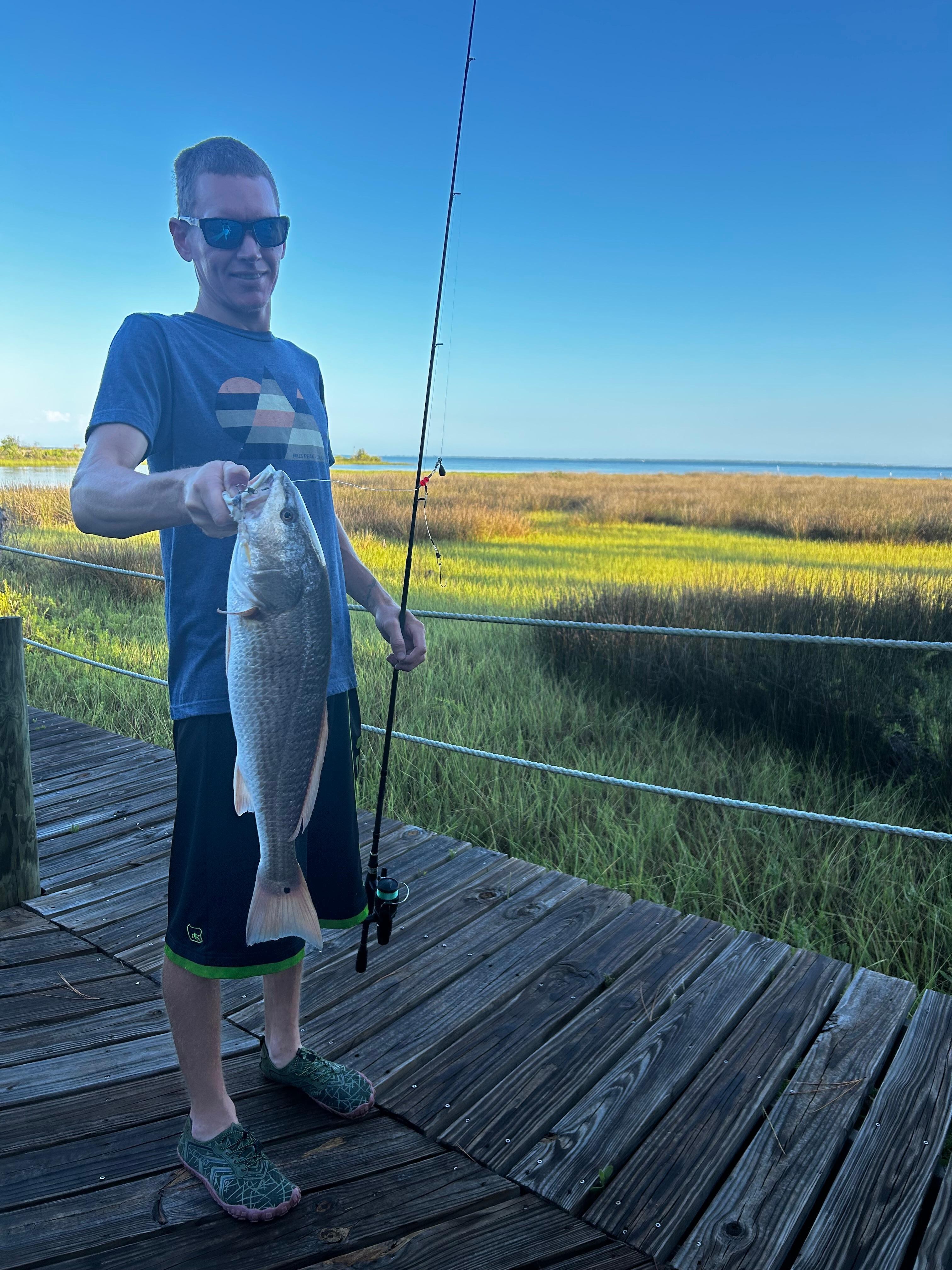 First morning catch.