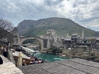 宿から徒歩5分の場所から撮影した旧市街