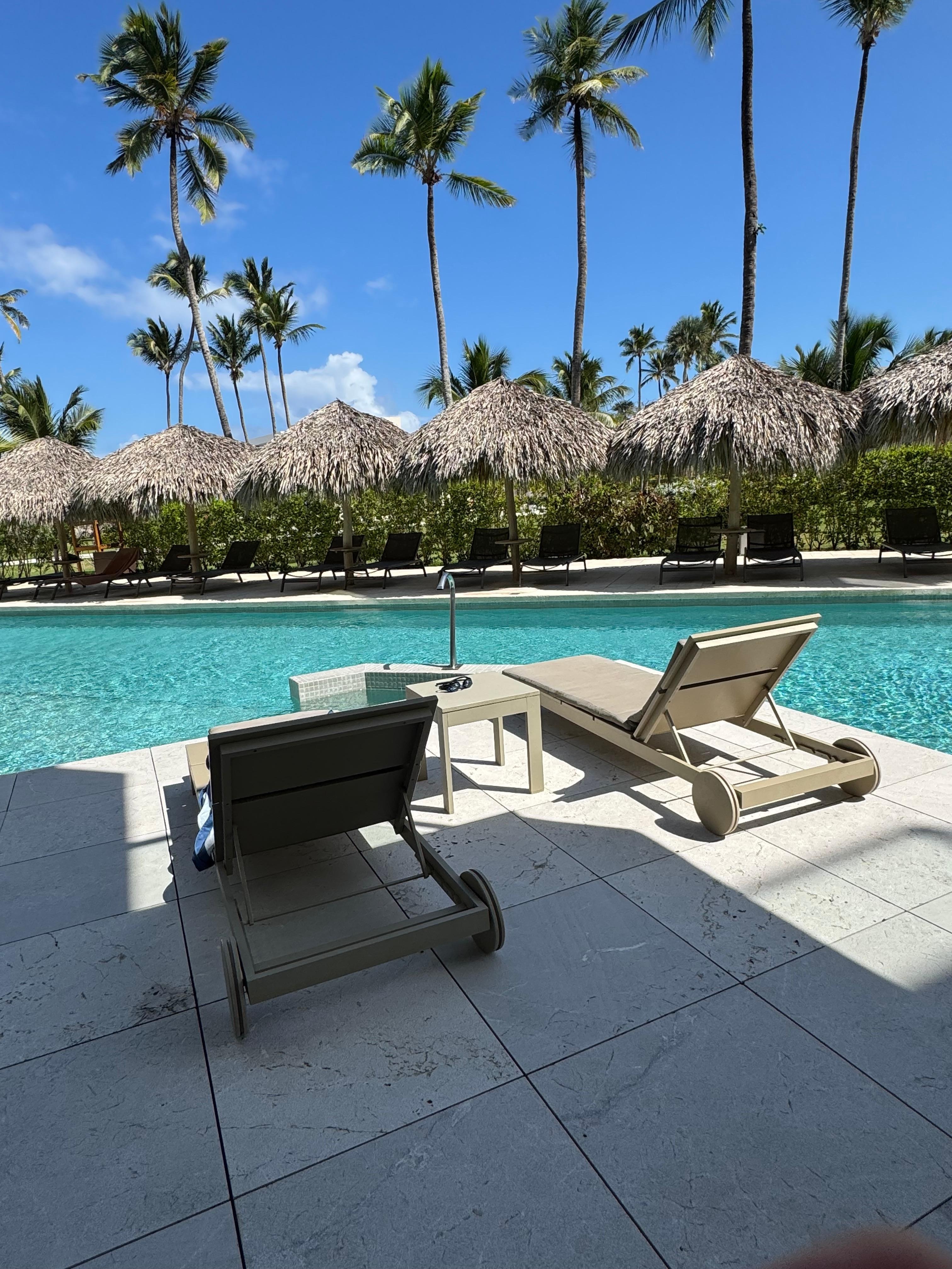 The view from our private sundeck